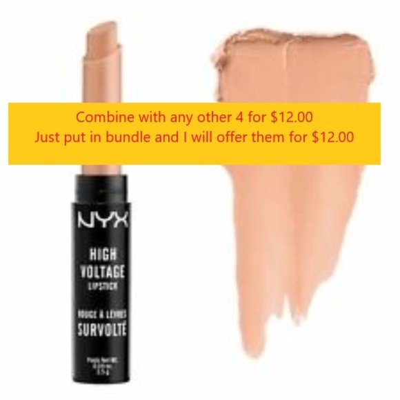 NYX High Voltage Lipstick HVLS10 Flawless - Picture 1 of 1